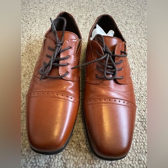 Stanfford Memory Foam Men’s Dress shoes size 7M - Picture 2 of 10